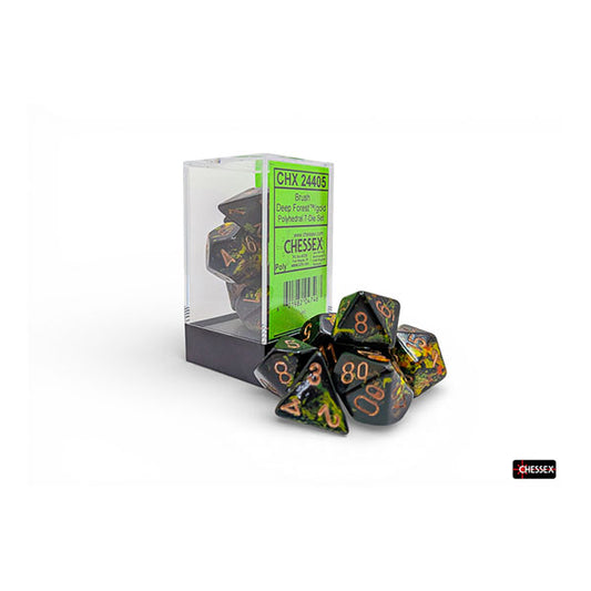Chessex - Brush Polyhedral 7 Dice Set