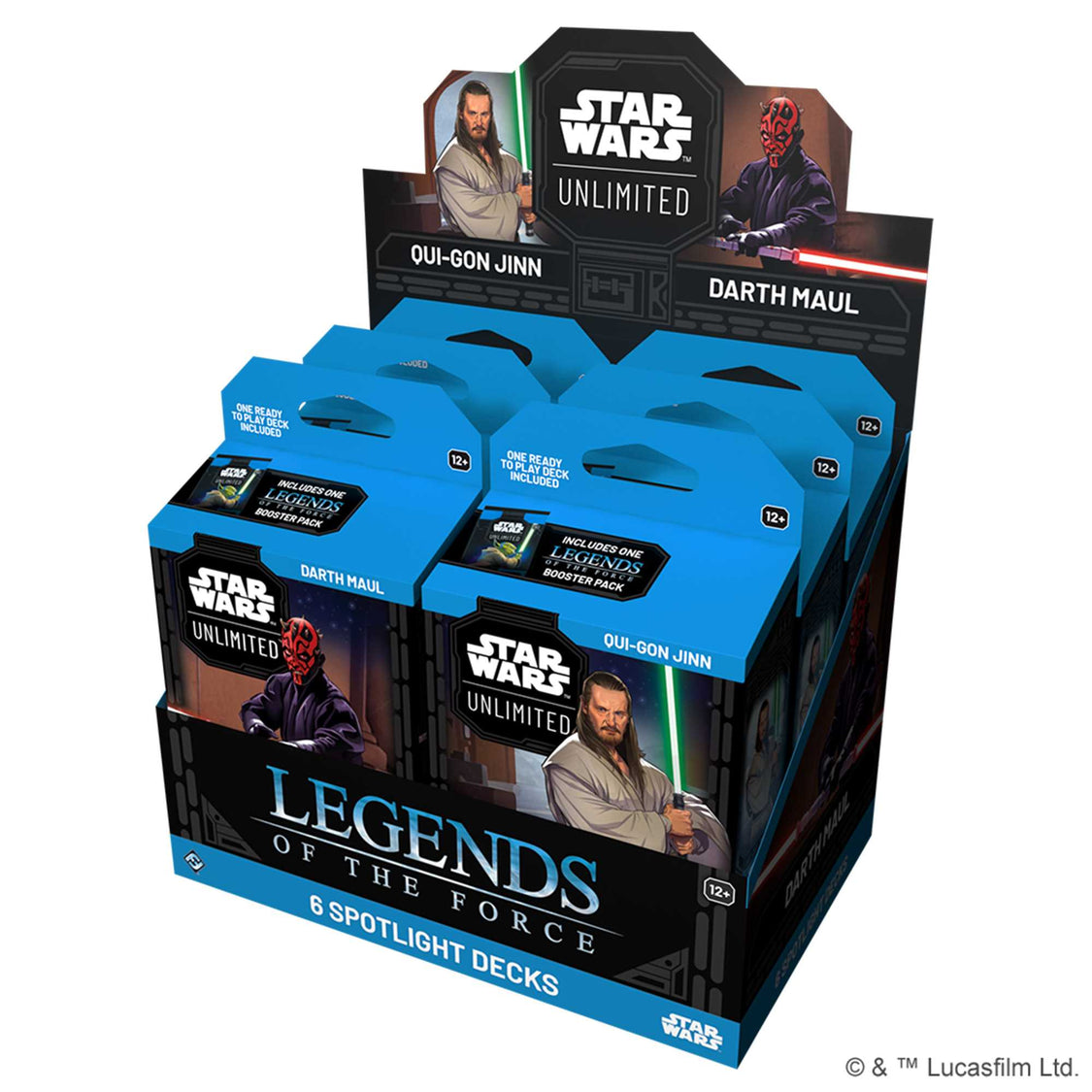 Star Wars: Unlimited Spotlight Deck - Darth Maul & Qui Gon Jinn - Legends of the Force