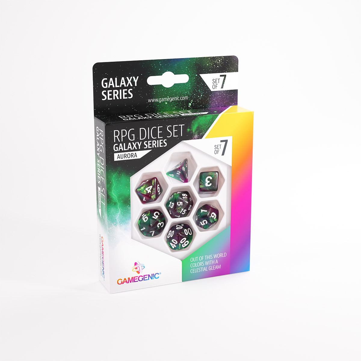 RPG Dice Set - Galaxy