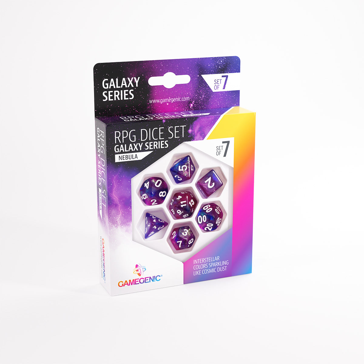 RPG Dice Set - Galaxy