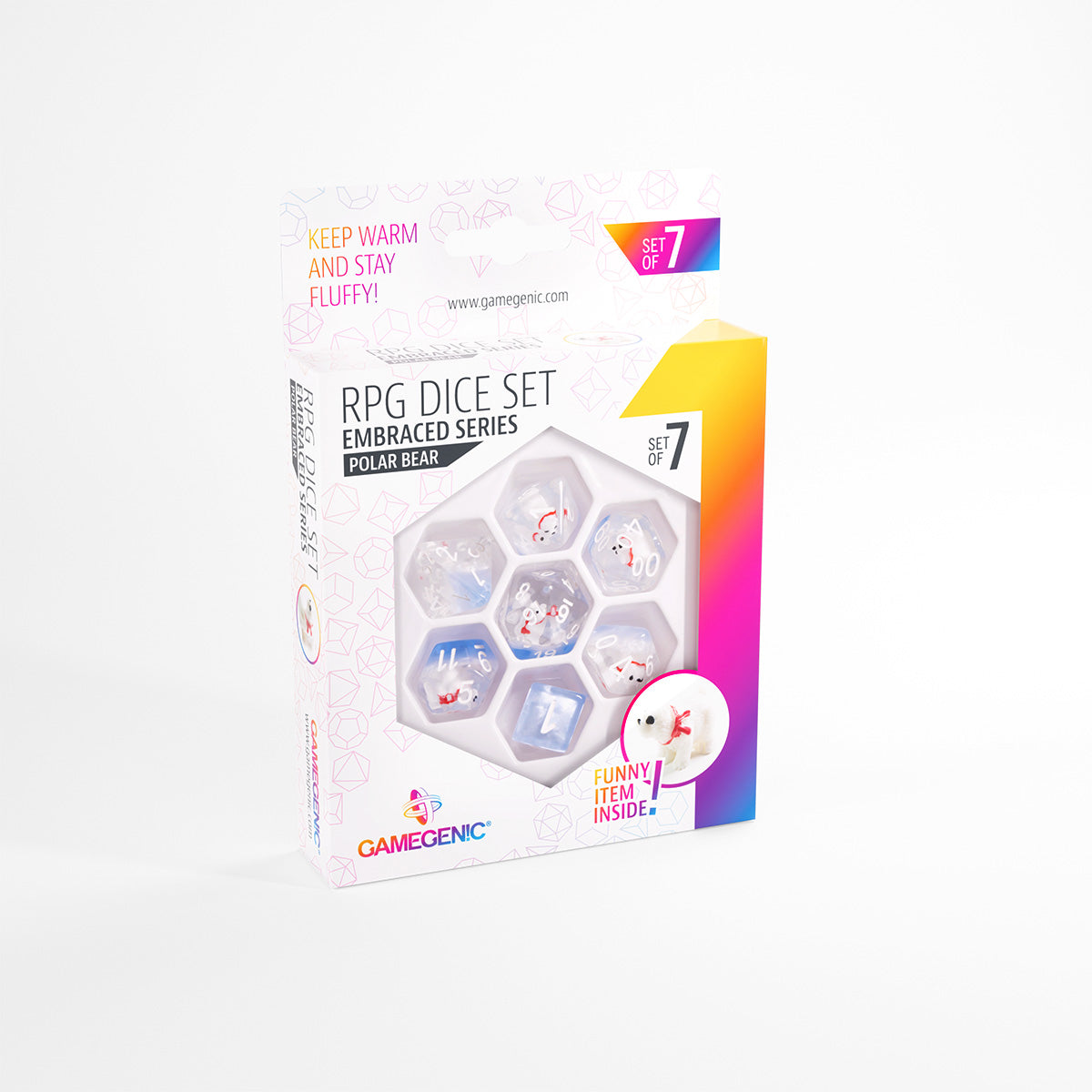 RPG Dice Set - Embraced Series