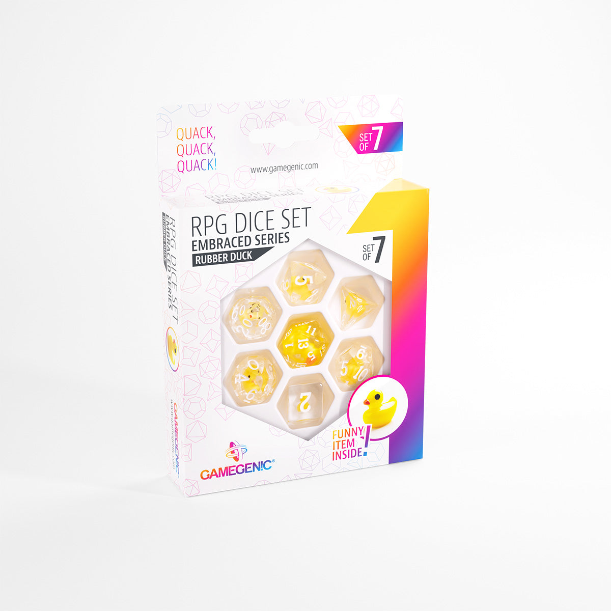 RPG Dice Set - Embraced Series