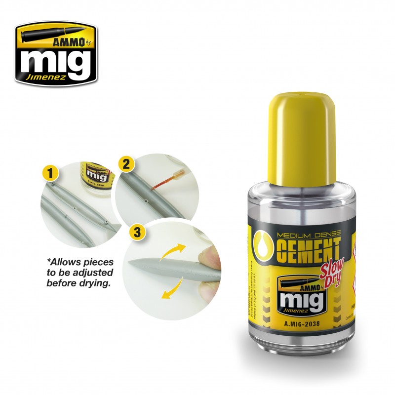 MIG Medium Dense Plastic Glue