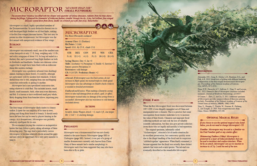 Dr Dhrolin’s Dictionary of Dinosaurs