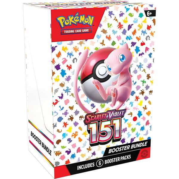 Pokémon TCG: Scarlet & Violet 3.5: 151 – Booster Bundle – AFK Gaming Ltd