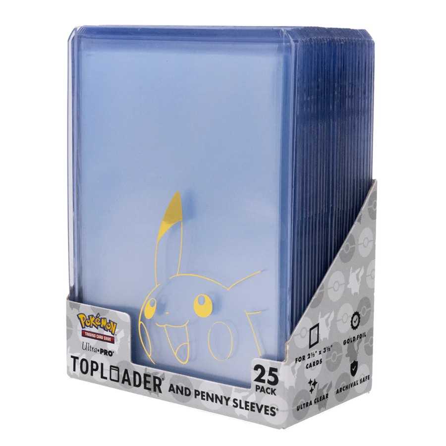 Pokémon Pikachu Toploader & Penny Sleeves Combo Pack