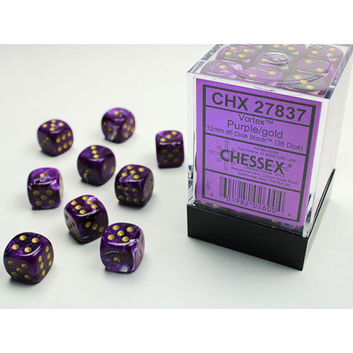 Chessex - Vortex 12mm D6 Dice Block