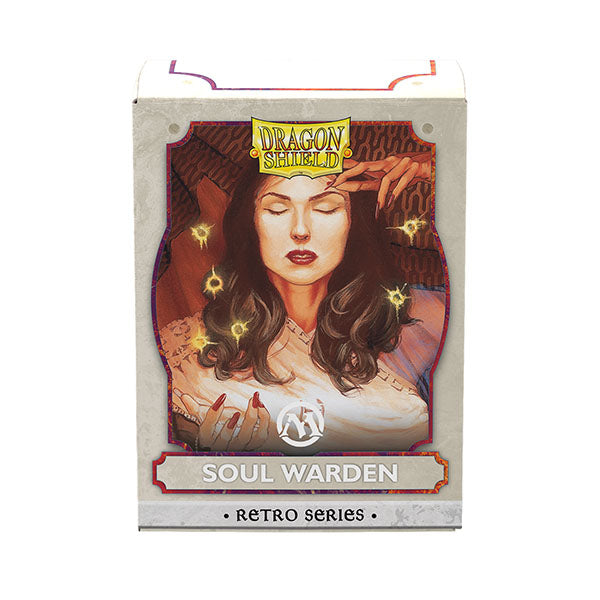 Dragon Shield - Brushed Art Standard Size Sleeves 100pk - Magic: The Gathering Retro Series Soul Warden