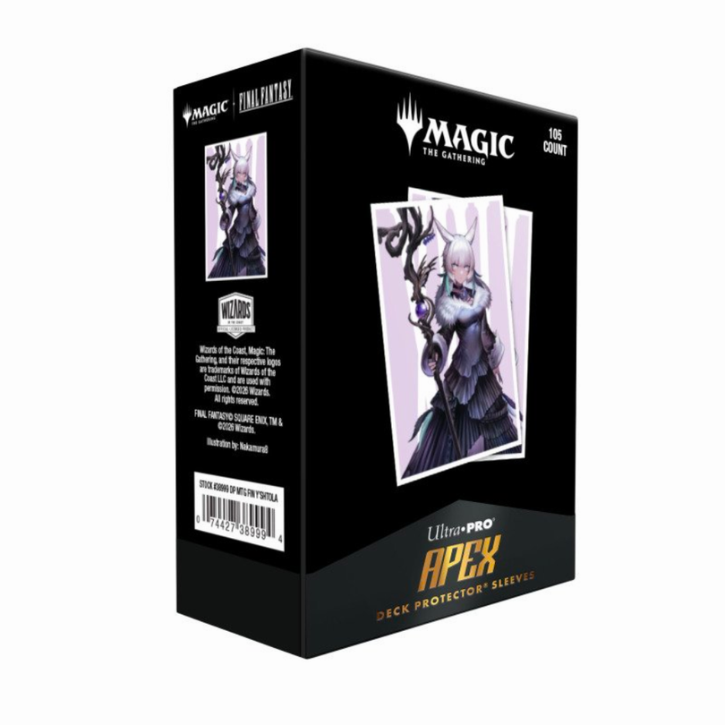 MTG: Final Fantasy Y'shtola Night's Blessed 105ct Apex Deck Protector Sleeves