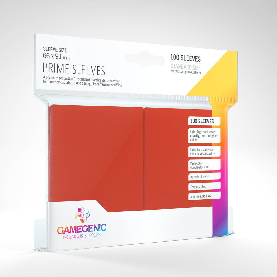 Gamegenic Prime - Standard Size 100 Sleeves