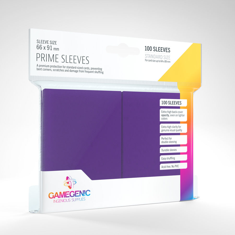 Gamegenic Prime - Standard Size 100 Sleeves