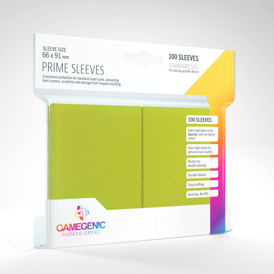 Gamegenic Prime - Standard Size 100 Sleeves