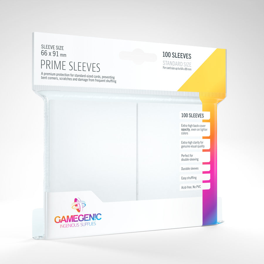 Gamegenic Prime - Standard Size 100 Sleeves