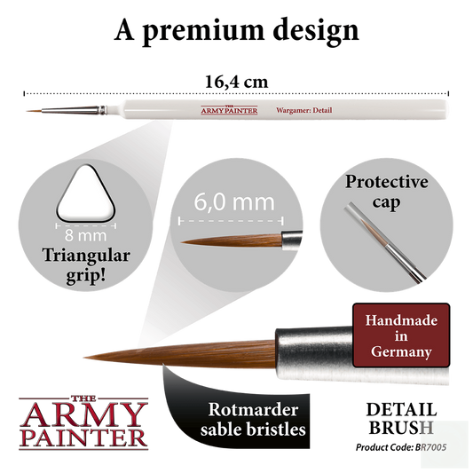 Wargamer Brush - Detail