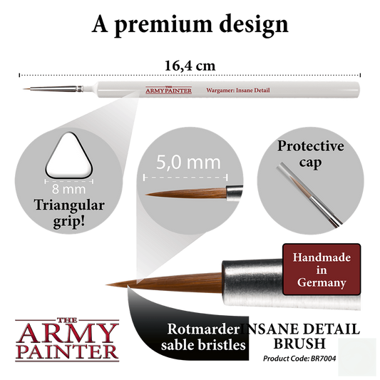 Wargamer Brush - Insane Detail