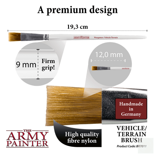Wargamer Brush - Vehicle / Terrain