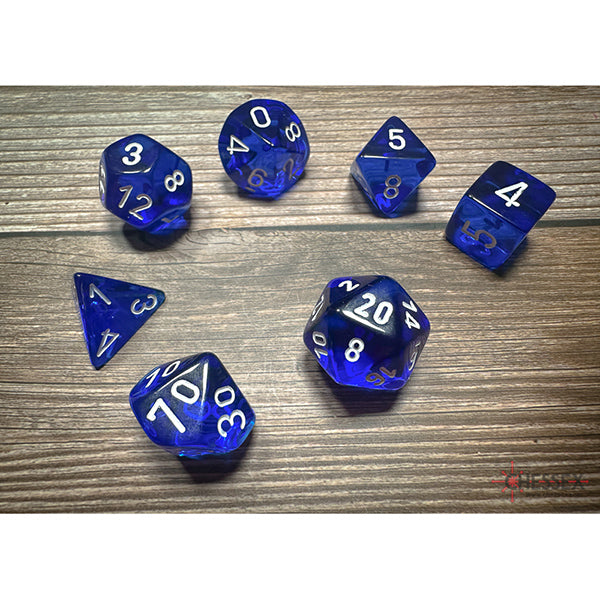 Chessex - Translucent Polyhedral 7 Dice Set