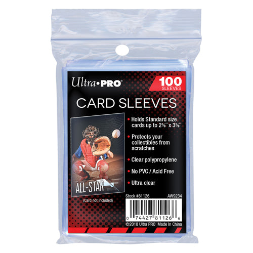 Ultra Pro - Standard Soft Sleeves (100 Count)