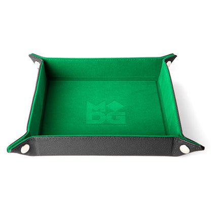 Fold Up Velvet Dice Tray