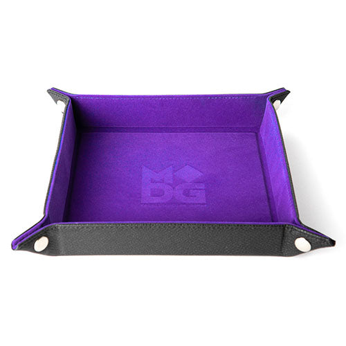 Fold Up Velvet Dice Tray