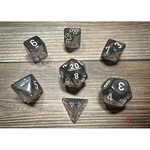 Chessex - Translucent Polyhedral 7 Dice Set