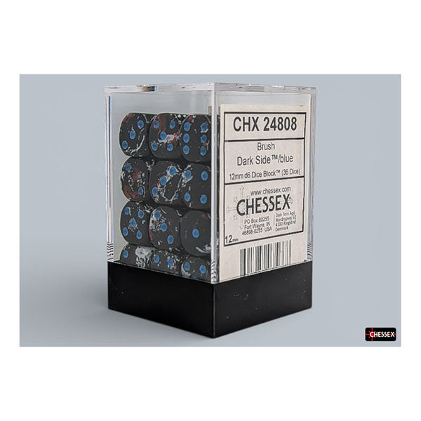 Chessex - Brush 12mm D6 Dice Block