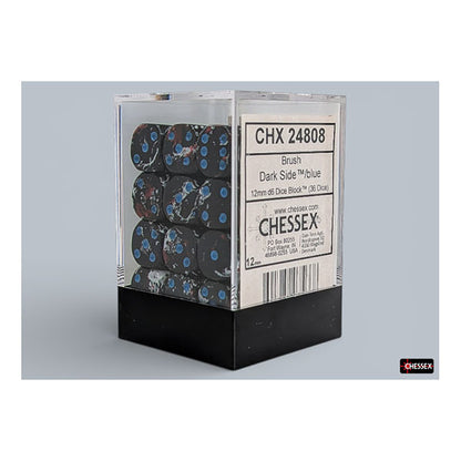 Chessex - Brush 12mm D6 Dice Block
