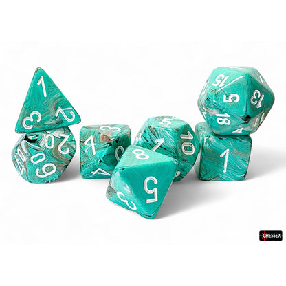 Chessex - Mega-Hedral 7 Dice Set
