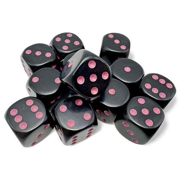 Chessex - Opaque 12mm D6 Dice Block
