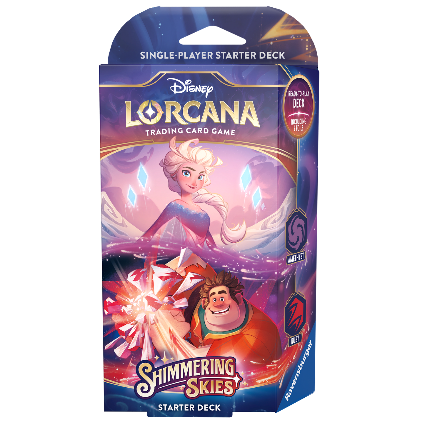 Disney Lorcana Trading Card Game - Shimmering Skies Starter Deck