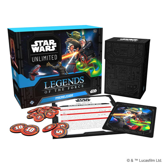 Star Wars: Unlimited Legends of the Force Pre Release Box