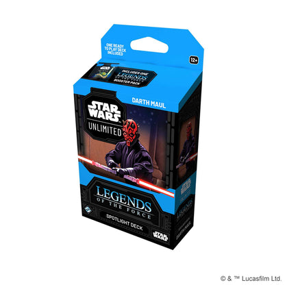 Star Wars: Unlimited Spotlight Deck - Darth Maul & Qui Gon Jinn - Legends of the Force