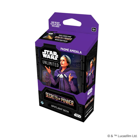 Star Wars: Unlimited Spotlight Deck - Padmé Amidala & Chancellor Palpatine - Secrets of Power