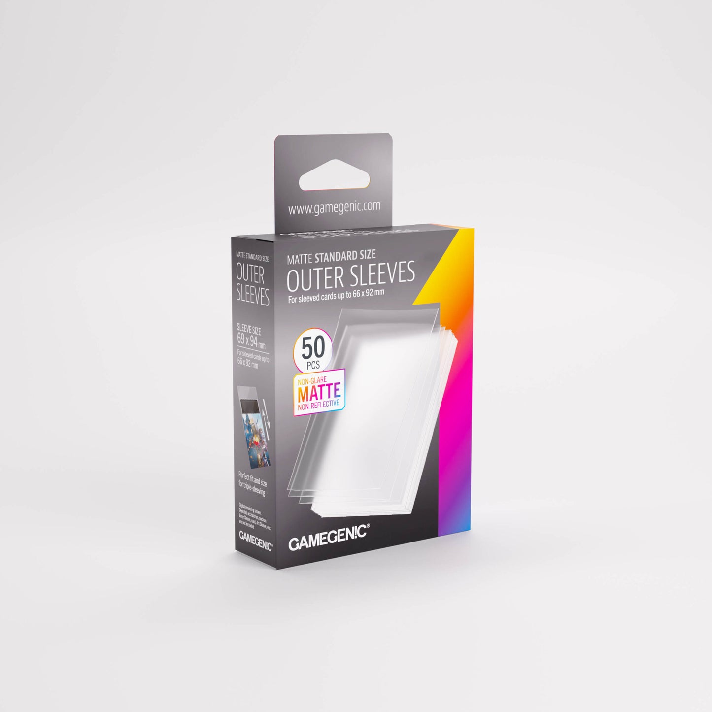 Gamegenic Matte Outer Sleeves Standard Size