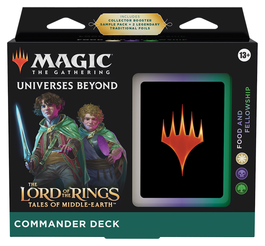 Magic: The Gathering The Lord of the Rings: Tales of Middle-earth Commander Deck - Food & Fellowship