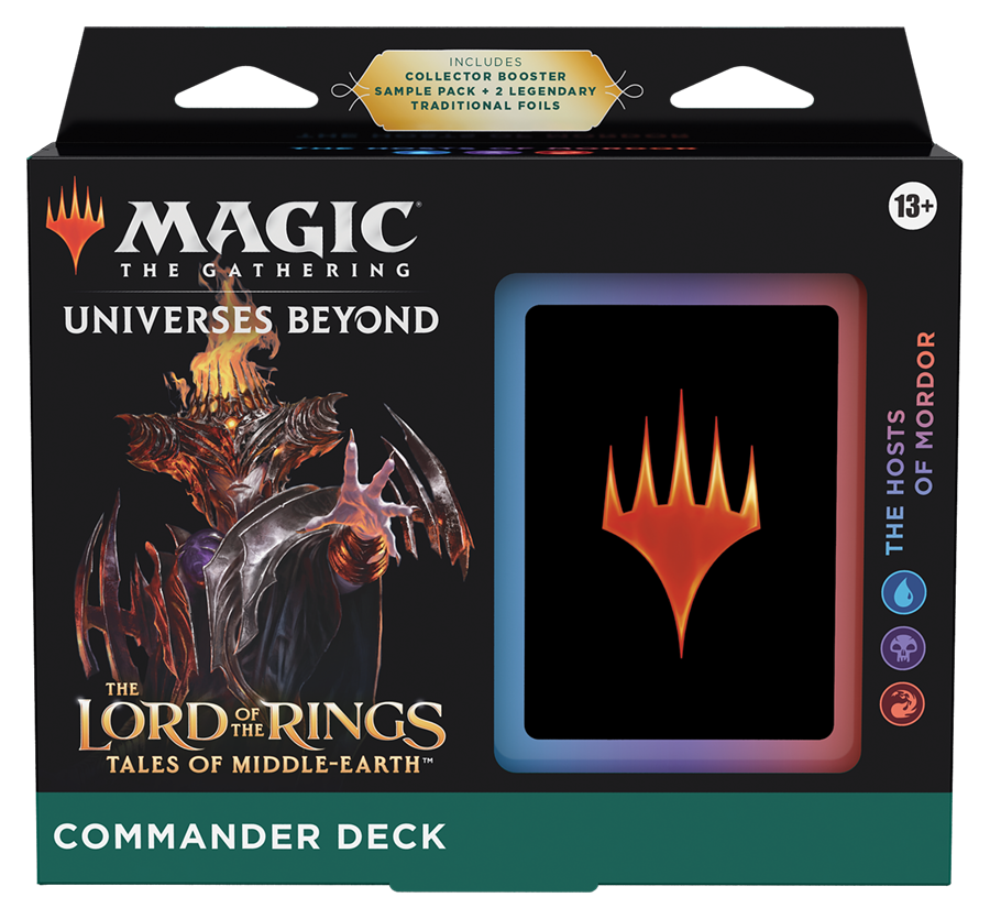 Magic: The Gathering The Lord of the Rings: Tales of Middle-earth Commander Deck - The Hosts of Mordor