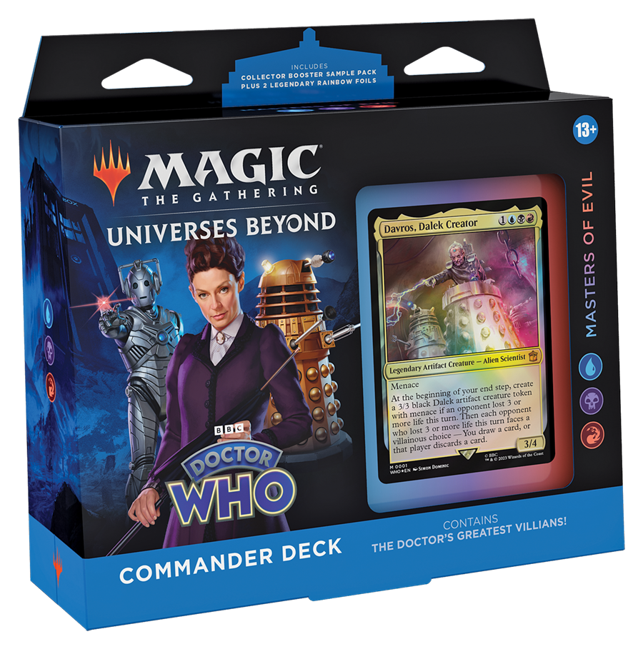 Magic: The Gathering Doctor Who Commander Deck - Masters of Evil