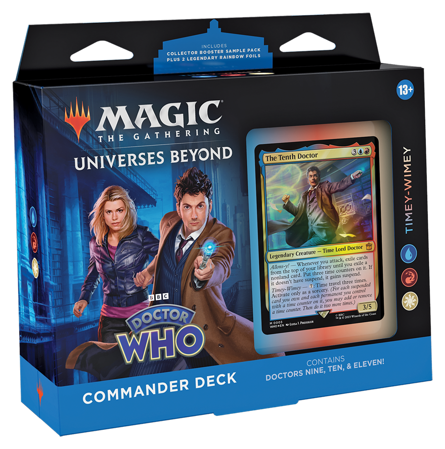 Magic: The Gathering Doctor Who Commander Deck – Timey-Wimey