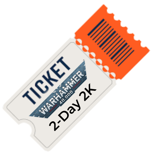 Warhammer 40K 2-Day 2K Ticket