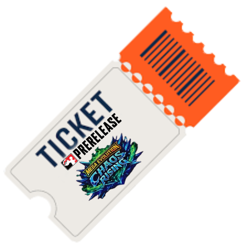 Chaos Rising Prerelease Ticket