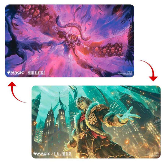 Magic: The Gathering - Final Fantasy Double Sided Emet-Selch, Unsundered and Hades, Sorcerer of EldPlaymat Premium