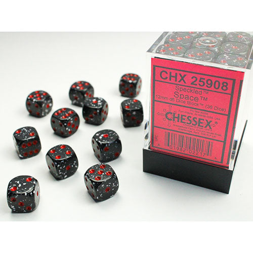 Chessex - Speckled 12mm D6 Dice Block