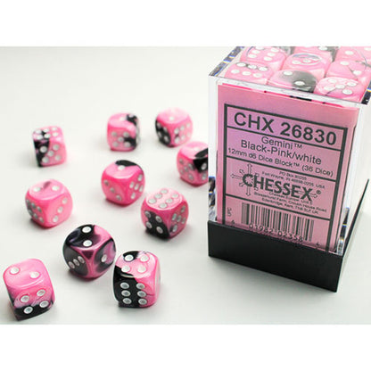 Chessex - Gemini 12mm D6 Dice Block