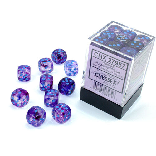 Chessex - Nebula 12mm D6 Dice Block