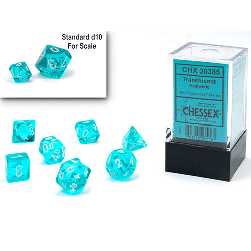 Chessex - Mini Polyhedral 7 Die Set