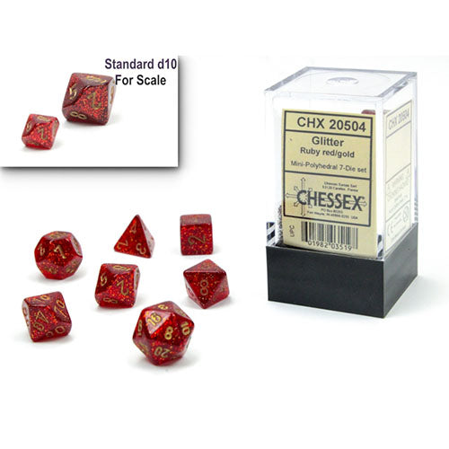 Chessex - Mini Polyhedral 7 Die Set