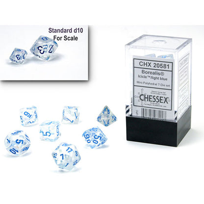 Chessex - Mini Polyhedral 7 Die Set