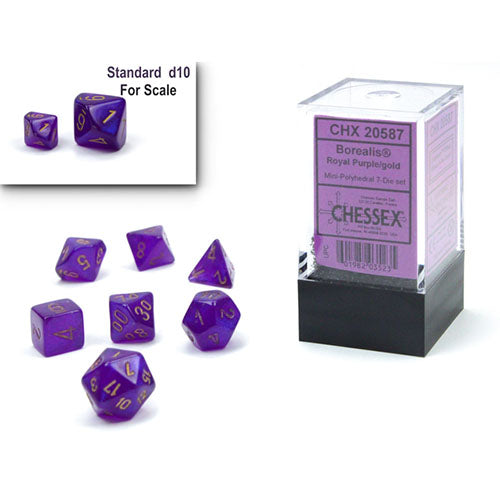 Chessex - Mini Polyhedral 7 Die Set