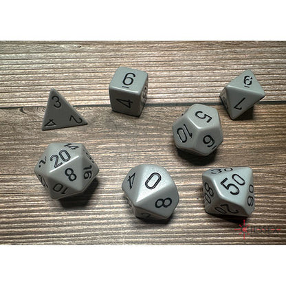 Chessex - Opaque Opaque Polyhedral 7 Dice Set