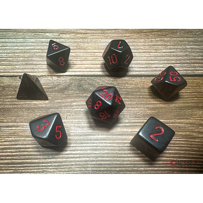 Chessex - Opaque Opaque Polyhedral 7 Dice Set